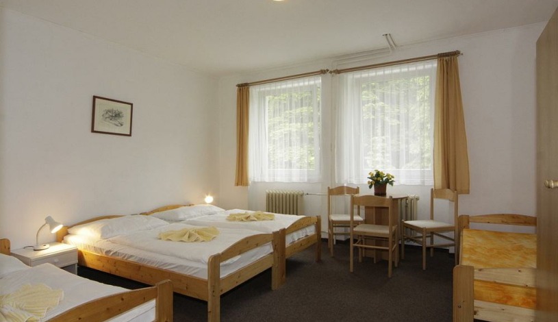Hotel Grádl Železná Ruda - Třílůžkové pokoje, Rodinný dvoupokoj 2+3